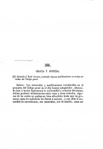 1848-09-21 Real Decreto, haciendo algunas modificaciones en varios artículos del Código penal_Página_1