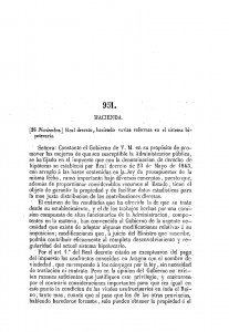 1852-11-26 Real Decreto, haciendo varias reformas en el sistema hipotecario_Página_1