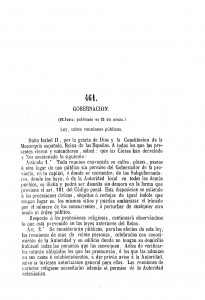 1864-06-22 Ley, sobre reuniones públicas_Página_1