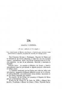 1870-06-18 Ley, autorizando al Ministro de Gracia y Justicia para plantear como provisional el adjunto proyecto de reforma del Código penal_Página_001