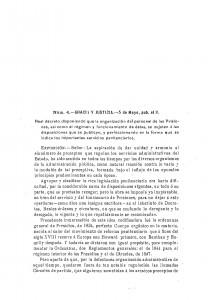 1913-05-05 Real Decreto, disponiendo que la organización del personal de las Prisiones, así como el régimen y funcionamien_Página_001
