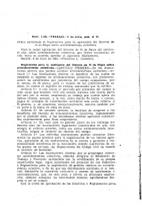 1931-11-08 Orden, aprobando el Reglamento para la aplicación del Decreto de 19 de Mayo sobre Arrendamientos colectivos_Página_1