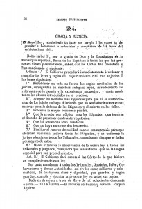 1855-05-13 Ley, estableciendo las bases con arreglo á las cuales ha de proceder el Gobierno á la ordenación y compilación de las leyes del enjuiciamiento civi