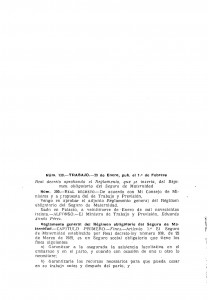 1930-01-29 Real Decreto, aprobando el Reglamento del Régimen obligatorio del Seguro de Maternidad_Página_01