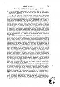 1931-04-27 Decreto,  declarando restablecida la institución del Jurado, conforme a su ley Orgánica de 20 de abril de 1888, con las modificaciones que se establecen_Página_1