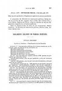 1900-07-06 Real decreto, aprobando el Reglamento orgánico de primera enseñanza_Page_01