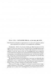 1907-06-16 Real decreto, aprobando el reglamento por el que ha de regirse la Junta para ampliación de estudios é investigaciones científicas_Page_1