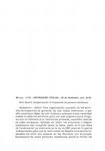 1907-11-18 Real decreto, reorganizando la Inspección de primera enseñanza_Page_01