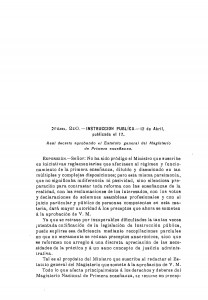 1917-04-12 Real decreto, aprobando el Estatuto general de Magisterio de Primera enseñanza_Page_01